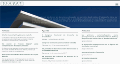 Desktop Screenshot of alamarabogados.com